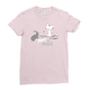 nuke the whales Ladies Fitted T-Shirt