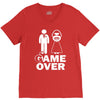 game over V-Neck Tee