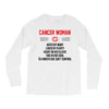 Cancer Woman Long Sleeve Shirts