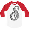 tribal cobra 3/4 Sleeve Shirt