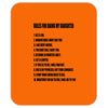 rules for dating my daughter shirt t shirt perfect father's gift Mousepad