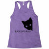 black cats rule Racerback Tank
