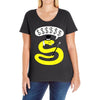 rich snake Ladies Curvy T-Shirt