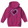 Baby Boy with Heart Any Name Customized Youth Hoodie