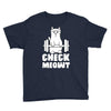 gym cat workout Youth Tee