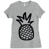 pineapple Ladies Fitted T-Shirt
