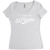 It Took Me 50 Years To Look This Good Women's Triblend Scoop T-shirt