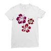flowers Ladies Fitted T-Shirt