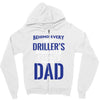 Behind Every Great Driller's Daughters Is A Truly Amazing Dad Zipper Hoodie