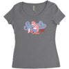 sports sloth Women's Triblend Scoop T-shirt
