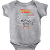 back to the future Baby Bodysuit