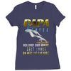 vater und tochter Ladies Fitted T-Shirt