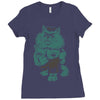 hul kat Ladies Fitted T-Shirt