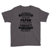Super Cool Papaw Of A Freaking Awesome Granddaughter Youth Tee