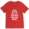 tits out for the boys V-Neck Tee