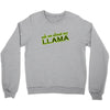 ask me about my llama Crewneck Sweatshirt