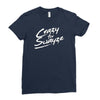 crazy for swayze Ladies Fitted T-Shirt
