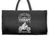 I Don't Need Therapy Just to Go Motorcycling Weekender Totes