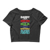 daddy you are my favorite superhero Crop Top