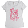 hand bag qb937 best trending Women's Triblend Scoop T-shirt