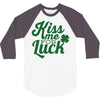 kiss me for luck 3/4 Sleeve Shirt