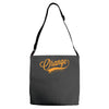 orange Adjustable Strap Totes