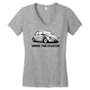 drive rhe classic Women's V-Neck T-Shirt