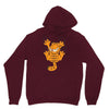 garfield scratching, ideal gift or birthday present funny Unisex Hoodie
