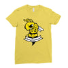 mind your own beeswax Ladies Fitted T-Shirt