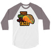 this girl likes tacos 3/4 Sleeve Shirt