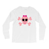 fummy pink skull long sleeve Long Sleeve Shirts