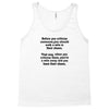 criticize Tank Top