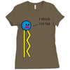 fatty acid Ladies Fitted T-Shirt