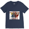 star spangled hammered V-Neck Tee