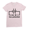 has potential Ladies Fitted T-Shirt