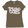 i love cats Ladies Fitted T-Shirt