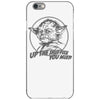 yoda funny slogan retro movie iPhone 6/6s Case