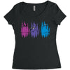 Colorful Cats Women's Triblend Scoop T-shirt
