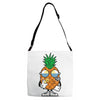 pineapple summer Adjustable Strap Totes