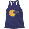 pizza pie chart Racerback Tank