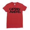 captain marvel 5 Ladies Fitted T-Shirt