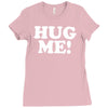 hug me funny Ladies Fitted T-Shirt