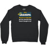 mischief with grandpa Crewneck Sweatshirt
