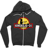 hawkins lab parody Zipper Hoodie