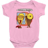 posh pizza (colab with rpadame) Baby Bodysuit