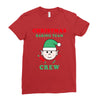 christmas baking team crew elf Ladies Fitted T-Shirt