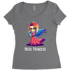 nerd princess Women's Triblend Scoop T-shirt