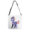 yorkie palette custom Adjustable Strap Totes