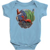scott lang crossing the back yard Baby Onesie