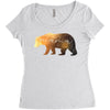 Mama Bear Women's Triblend Scoop T-shirt
